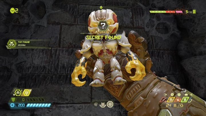 Podróżując szybem musisz dokładnie obserwować ściany - Doom Eternal: Nekravol 2 | Mapa sekretów, znajdźki - Doom Eternal - poradnik do gry