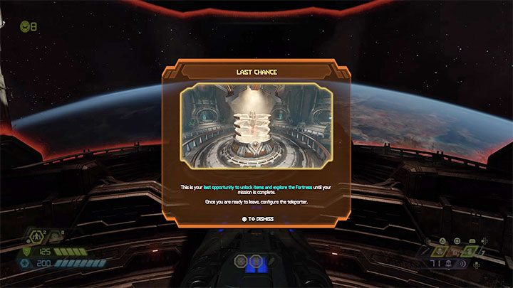 Kampania w grze Doom Eternal skonstruowana jest w taki sposób, że po ukończeniu danej misji zazwyczaj powraca się do Fortecy Zagłady będącej hubem w grze - Doom Eternal: Czy w grze jest punkt bez powrotu? - Doom Eternal - poradnik do gry