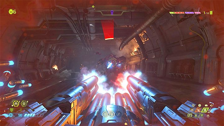 Chaingun jest idealną bronią do prowadzenia długiego, ciągłego ostrzału bez konieczności dokładnego celowania w przeciwników - Doom Eternal: Najlepsze bronie - które? - Doom Eternal - poradnik do gry