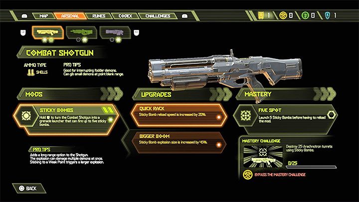 Mistrzostwo to ostatni poziom ulepszenia danej modyfikacji broni - Doom Eternal: Najlepsze ulepszenia broni - które? - Doom Eternal - poradnik do gry