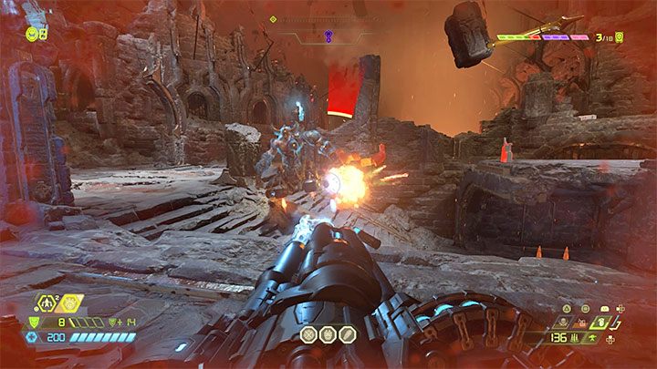 Miecz Crucible nie może być używany do zabijania Najeźdźców (Marauders), czyli potężnych demonów używających czerwonych tarcz - Doom Eternal: Miecz Tygiel - kogo nim zabić i kiedy? - Doom Eternal - poradnik do gry