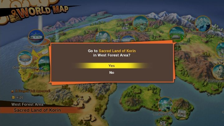 Gdzie rozpocząć: Obszar Zachodniego Lasu, jako Goku - Wypadek z animorfaliną | Dragon Ball Z Kakarot - misja poboczna - Dragon Ball Z Kakarot - poradnik do gry