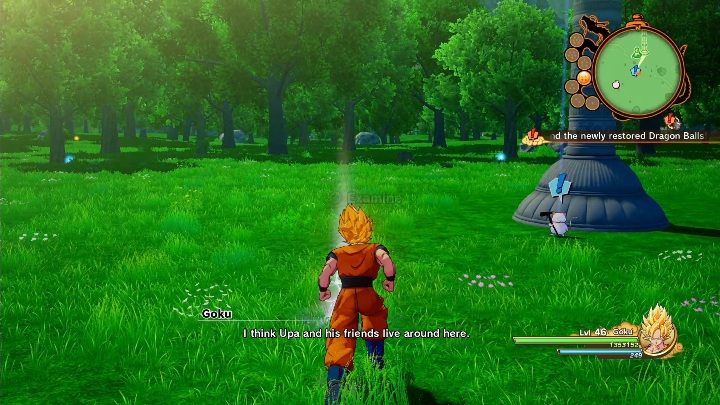 Aby rozpocząć tę misję musisz udać się do Sacred Land of Korin - Wypadek z animorfaliną | Dragon Ball Z Kakarot - misja poboczna - Dragon Ball Z Kakarot - poradnik do gry