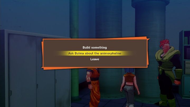 Twoim kolejnym zadaniem jest zdobycie informacji od Bulmy, a potem przekazanie jej do określonej osoby - Wypadek z animorfaliną | Dragon Ball Z Kakarot - misja poboczna - Dragon Ball Z Kakarot - poradnik do gry