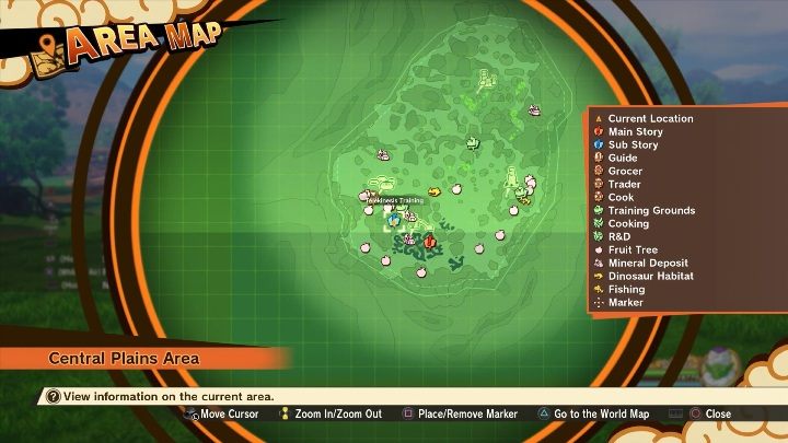 Gdzie rozpocząć: Obszar Równin Centralnych (Central Plains Area), jako Piccolo - Trening telekinezy | Dragon Ball Z Kakarot - misja poboczna - Dragon Ball Z Kakarot - poradnik do gry