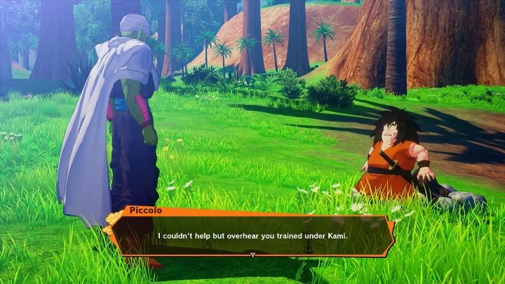 Aby rozpocząć tę misję musisz porozmawiać z Yajirobe - Piąty stażysta | Dragon Ball Z Kakarot - misja poboczna - Dragon Ball Z Kakarot - poradnik do gry