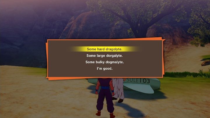 Zaraz po otrzymaniu zadania udaj się na miejsce oznaczone na mapie - Walnięty naukowiec | Dragon Ball Z Kakarot - misja poboczna - Dragon Ball Z Kakarot - poradnik do gry