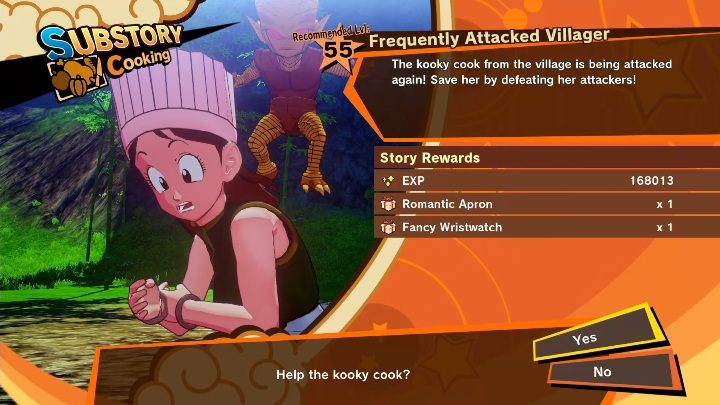 Ramy czasowe: Od Nadchodzi terror andoridów - Odcinek 10: Przerywnik do Odcinek 10: Przerywnik - Często atakowana wieśniaczka | Dragon Ball Z Kakarot - misja poboczna - Dragon Ball Z Kakarot - poradnik do gry