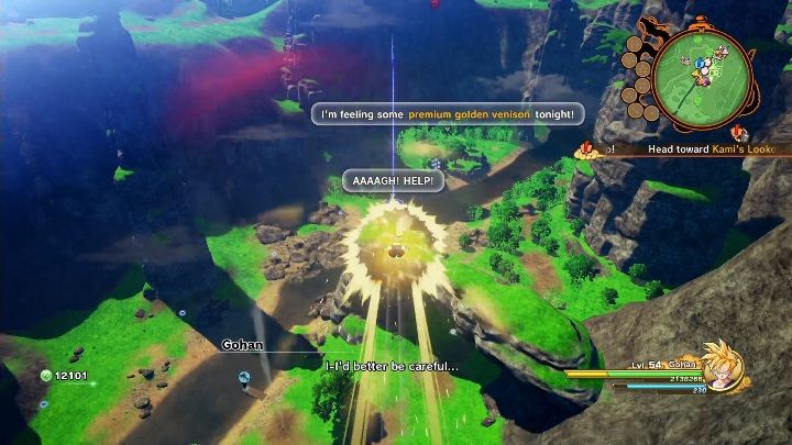 Gdzie rozpocząć: Obszar Gór Południowo-Wschodnich, jako Gohan - Często atakowana wieśniaczka | Dragon Ball Z Kakarot - misja poboczna - Dragon Ball Z Kakarot - poradnik do gry