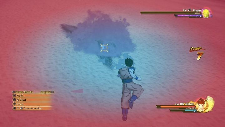 Ten dział dotyczy tworzenia combo w trakcie walki - Podręcznik szkolenia Szkoły Żółwia w Dragon Ball Z Kakarot - Dragon Ball Z Kakarot - poradnik do gry