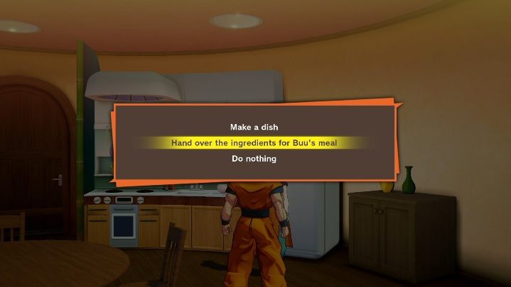 Ten dział dotyczy przepisów - Podręcznik szkolenia Szkoły Żółwia w Dragon Ball Z Kakarot - Dragon Ball Z Kakarot - poradnik do gry