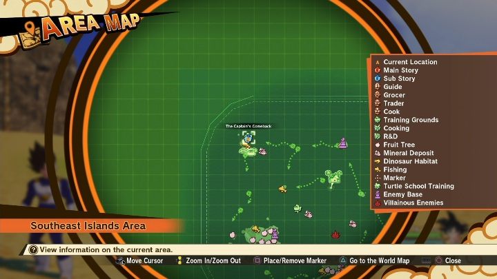 Gdzie rozpocząć: Obszar Wysp Południowo-Wschodnich, jako Vegeta - Powrót kapitana | Dragon Ball Z Kakarot - misja poboczna - Dragon Ball Z Kakarot - poradnik do gry