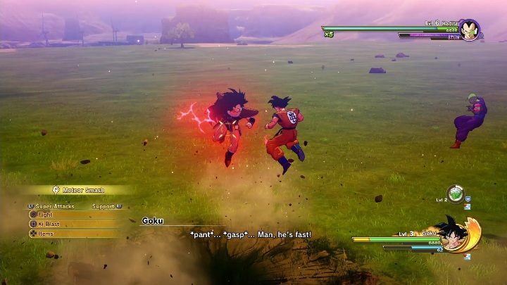 W ten sposób będziesz mógł szybko wybrać przedmiot podczas walki - Przedmioty w Dragon Ball Z Kakarot - Dragon Ball Z Kakarot - poradnik do gry