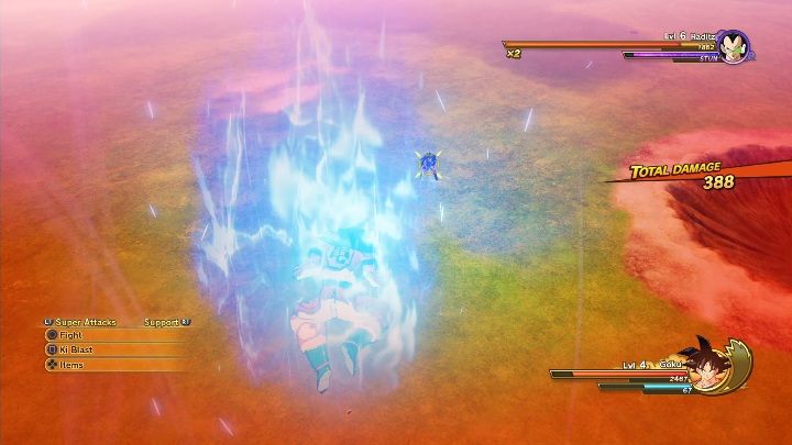 Jeśli stan twojego Ki znacznie się pogorszy możesz go zregenerować - System walki w Dragon Ball Z Kakarot - Dragon Ball Z Kakarot - poradnik do gry