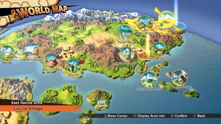 Po wzięciu misji musisz się przenieść do Lucca Village - Złowieszczy lęk | Dragon Ball Z Kakarot - misja poboczna - Dragon Ball Z Kakarot - poradnik do gry