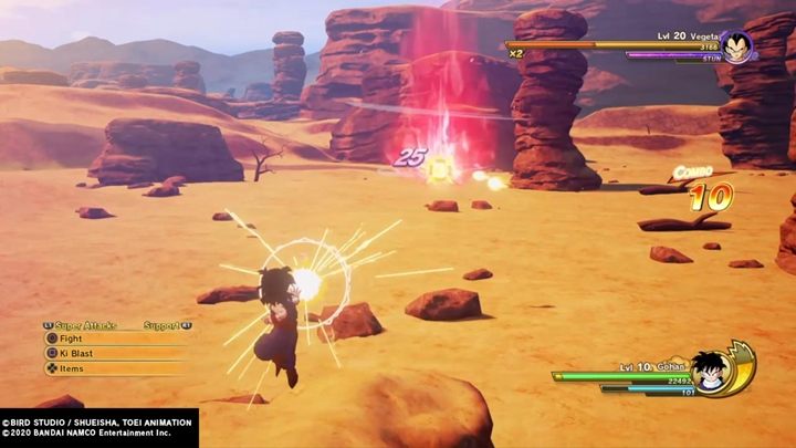 Jako Gohan leć na miejsce, by pomóc Goku - Odcinek 7 | Solucja DBZ Kakarot | Zatrzymaj saiyańską inwazję - Dragon Ball Z Kakarot - poradnik do gry