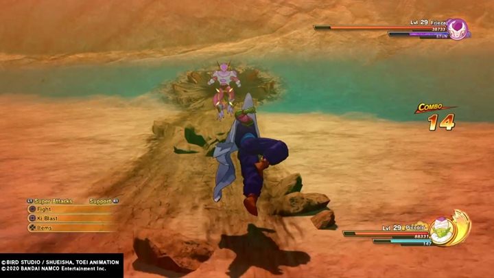 Na Namek pojawia się Piccolo, który dodatkowo wzmocnił się po fuzji z Nailem - Odcinek 6 | Solucja DBZ Kakarot | Zły Imperator Frizer - Dragon Ball Z Kakarot - poradnik do gry