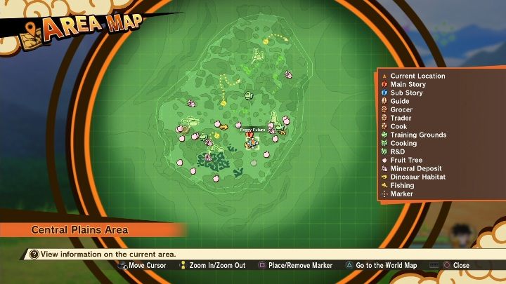 Gdzie rozpocząć: Obszar Równin Centralnych (Central Plains Area), jako Gohan - Mglista przyszłość | Dragon Ball Z Kakarot - misja poboczna - Dragon Ball Z Kakarot - poradnik do gry
