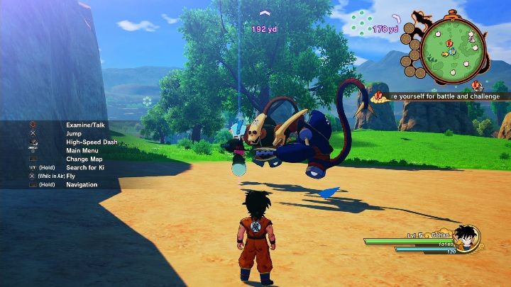 W południowej części Central Plains Area spotkasz trzy postacie - Mglista przyszłość | Dragon Ball Z Kakarot - misja poboczna - Dragon Ball Z Kakarot - poradnik do gry