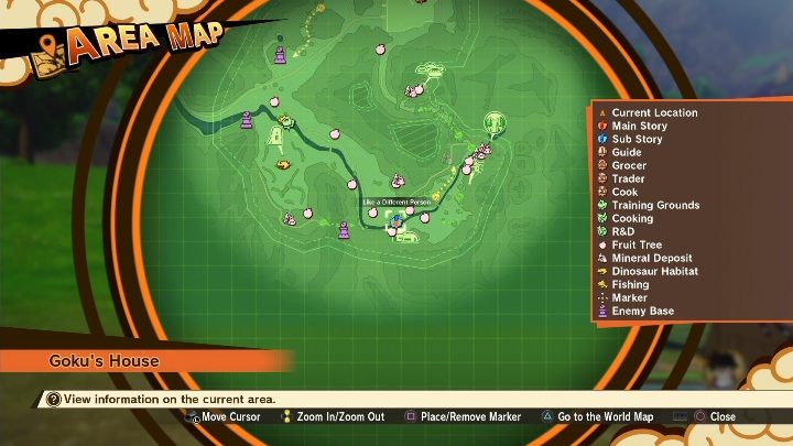 Gdzie rozpocząć: Obszar Gór Południowowschodnich, jako Gohan - Jak ktoś inny | Dragon Ball Z Kakarot - misja poboczna - Dragon Ball Z Kakarot - poradnik do gry