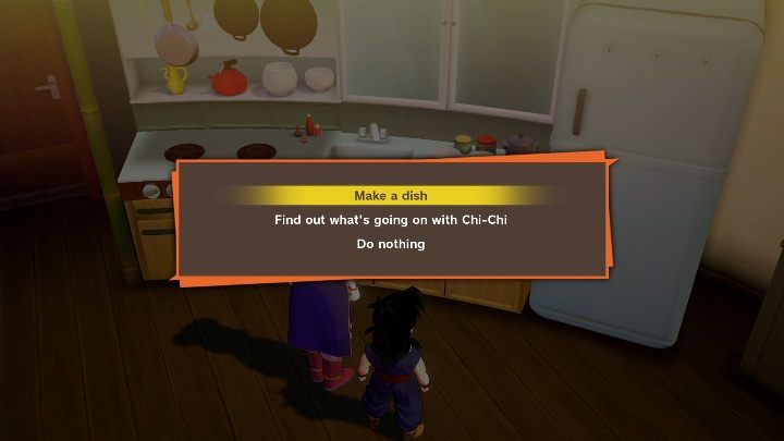 Przed domem Gohana stoi mężczyzna - Ox King - Jak ktoś inny | Dragon Ball Z Kakarot - misja poboczna - Dragon Ball Z Kakarot - poradnik do gry