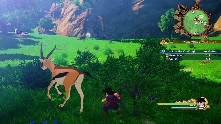 Aby zdobyć mięso musisz zabić gazelę - Jak ktoś inny | Dragon Ball Z Kakarot - misja poboczna - Dragon Ball Z Kakarot - poradnik do gry