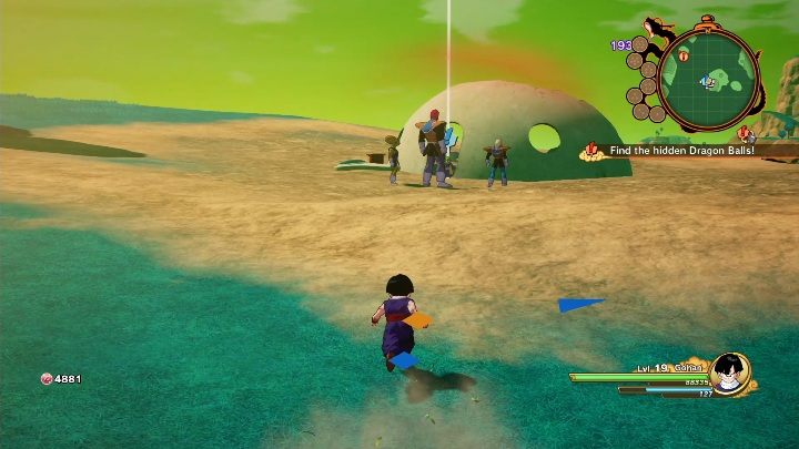 Aby rozpocząć to zadanie musisz porozmawiać z Namekian child - Nękany Nameczanin | Dragon Ball Z Kakarot - misja poboczna - Dragon Ball Z Kakarot - poradnik do gry