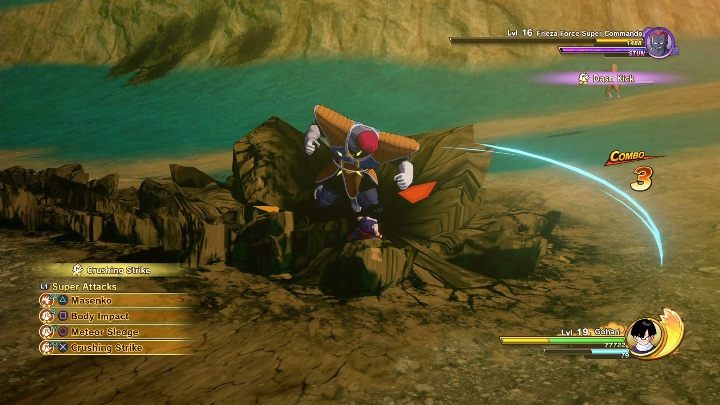 Twoim pierwszym zadaniem będzie zabicie kilku przeciwników - Nękany Nameczanin | Dragon Ball Z Kakarot - misja poboczna - Dragon Ball Z Kakarot - poradnik do gry