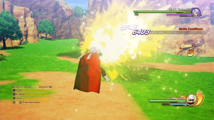 Celem tej misji jest wygranie pojedynku ze zleceniodawcą - Hartowanie | Dragon Ball Z Kakarot - misja poboczna - Dragon Ball Z Kakarot - poradnik do gry