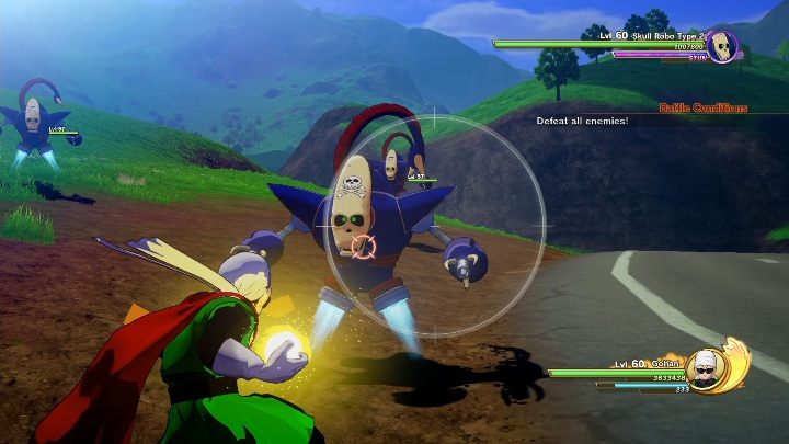 Po rozmowie z parą zaatakują was przeciwnicy - Wielki kobieciarz | Dragon Ball Z Kakarot - misja poboczna - Dragon Ball Z Kakarot - poradnik do gry