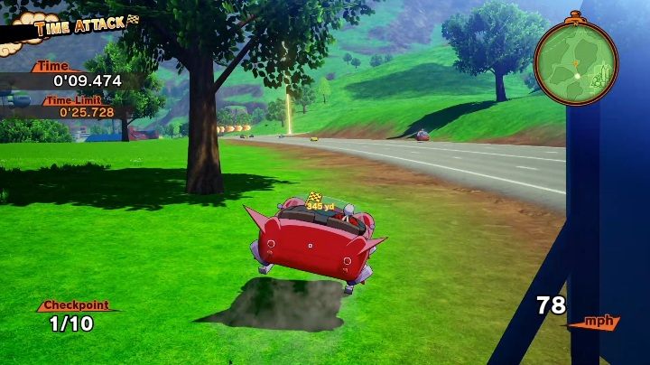 Twoim zadaniem będzie ukończenie wyścigu w określonym czasie - Wielki kobieciarz | Dragon Ball Z Kakarot - misja poboczna - Dragon Ball Z Kakarot - poradnik do gry