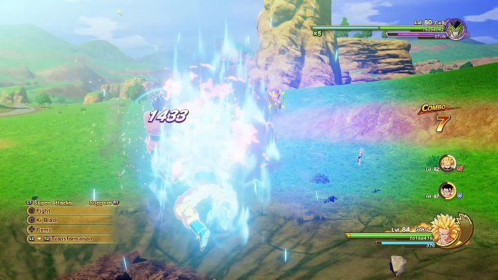 Misja ta polega jedynie na stoczeniu walki z Cell - Doskonalenie formy | Dragon Ball Z Kakarot - misja poboczna - Dragon Ball Z Kakarot - poradnik do gry