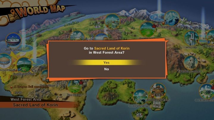 Gdzie rozpocząć: Obszar Zachodniego Lasu, jako Goku - Stary, dobry Son Goku | Dragon Ball Z Kakarot - misja poboczna - Dragon Ball Z Kakarot - poradnik do gry