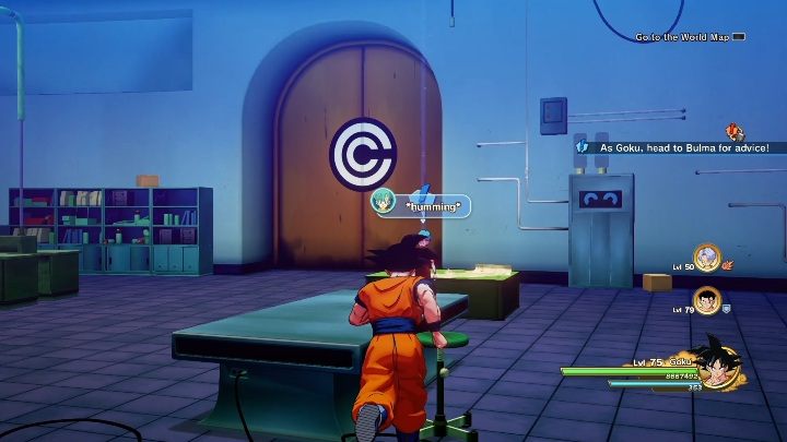 Pierwszą częścią Twojego zadanie jest porozmawianie z kilkoma osobami, wszystkich będziesz mieć zaznaczonych na mapie - Stary, dobry Son Goku | Dragon Ball Z Kakarot - misja poboczna - Dragon Ball Z Kakarot - poradnik do gry