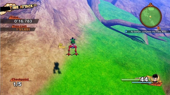 Poleć do centrum miasta i weź udział w wyścigu - Nauki na przyszłość | Dragon Ball Z Kakarot - misja poboczna - Dragon Ball Z Kakarot - poradnik do gry