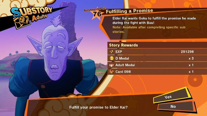 Ramy czasowe: Od Odrodzenie Okrutnego Buu - Odcinek 8: Koniec do Brak limitu czasowego - Spełnienie obietnicy | Dragon Ball Z Kakarot - misja poboczna - Dragon Ball Z Kakarot - poradnik do gry