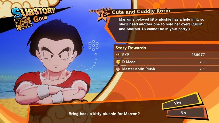 Ramy czasowe: Od Odrodzenie Okrutnego Buu - Odcinek 8: Koniec do Brak limitu czasowego - Przytulaśny Karin | Dragon Ball Z Kakarot - misja poboczna - Dragon Ball Z Kakarot - poradnik do gry