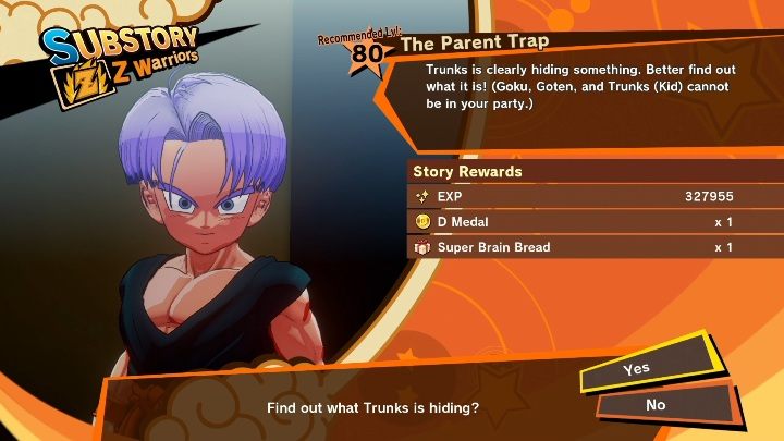 Ramy czasowe: Od Odrodzenie Okrutnego Buu - Odcinek 8: Koniec do Brak limitu czasowego - Pułapka na rodziców | Dragon Ball Z Kakarot - misja poboczna - Dragon Ball Z Kakarot - poradnik do gry