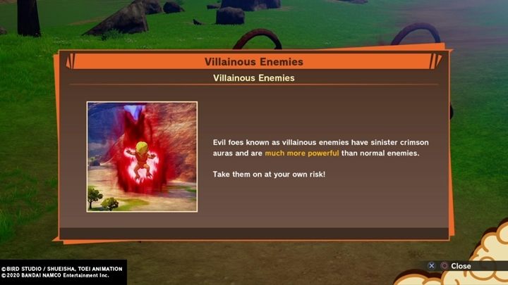 Aby móc przystąpić do tej walki, najpierw musisz pokonać wszystkich ulepszonych wrogów, złoczyńców na mapie (Villainous enemies) - Vegito i Gotenks - boss w DBZ Kakarot - Dragon Ball Z Kakarot - poradnik do gry