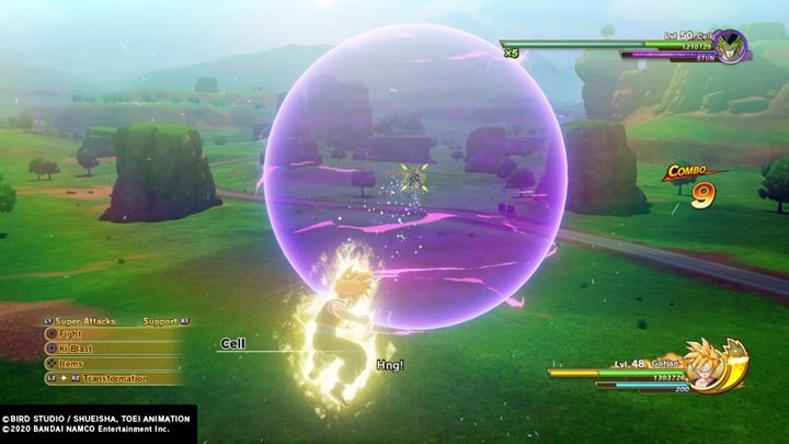 Wcielasz się w Gohana i kontynuujesz walkę z Cellem (50 poziom) - Odcinek 9 | Solucja DBZ Kakarot | Nadchodzi terror androidów - Dragon Ball Z Kakarot - poradnik do gry