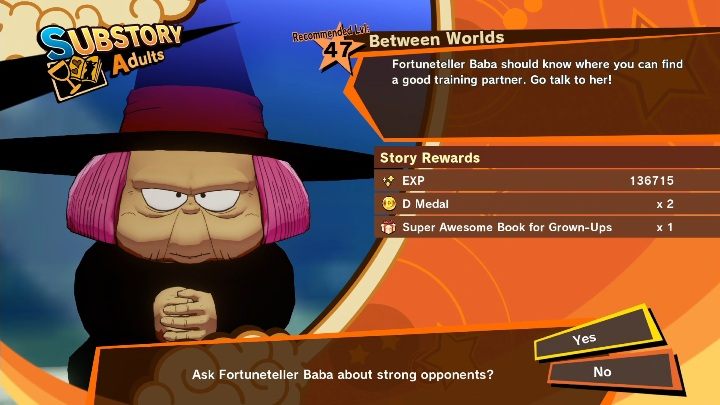 Ramy czasowe: Od Nadchodzi terror androidów - Odcinek 8: Ulotna normalność do Odcinek 9: Son Gohan wyzwolony - Między światami | Dragon Ball Z Kakarot - misja poboczna - Dragon Ball Z Kakarot - poradnik do gry