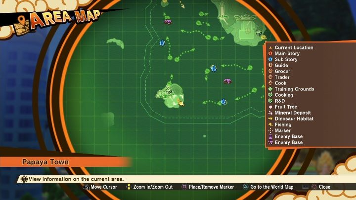 Aby rozpocząć tę misję musisz udać się do Papaya Town i porozmawiać z Babą - Między światami | Dragon Ball Z Kakarot - misja poboczna - Dragon Ball Z Kakarot - poradnik do gry