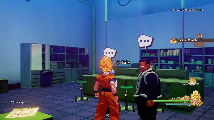 Po rozmowie ze zleceniodawcą wspólnie przeniesiecie się do innej lokacji - Przyjaciele na zawsze | Dragon Ball Z Kakarot - misja poboczna - Dragon Ball Z Kakarot - poradnik do gry