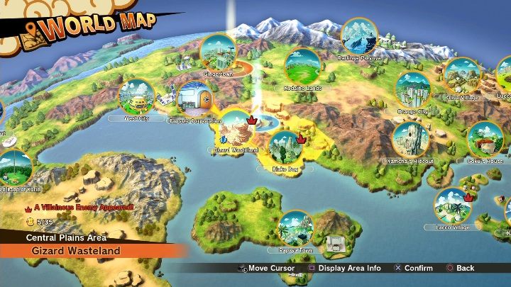 Zaraz po rozmowie z turystami udaj się na Gizard Wasteland - Bliskie spotkania niepokojącego stopnia | Dragon Ball Z Kakarot - misja poboczna - Dragon Ball Z Kakarot - poradnik do gry