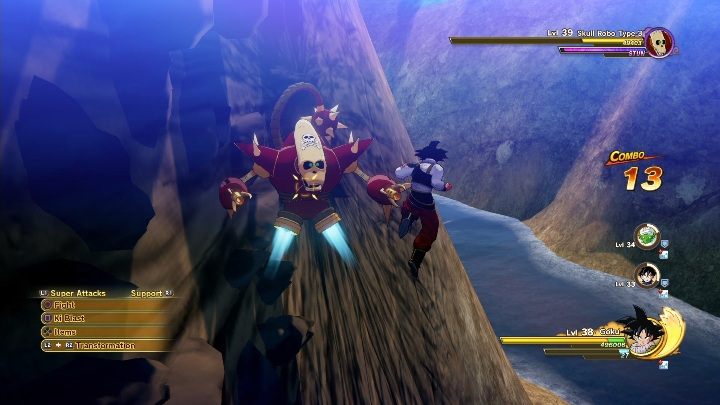 Poleć w miejsca zaznaczone na mapie, aby zdobyć potrzebne przedmioty - Wyluzowany geniusz | Dragon Ball Z Kakarot - misja poboczna - Dragon Ball Z Kakarot - poradnik do gry