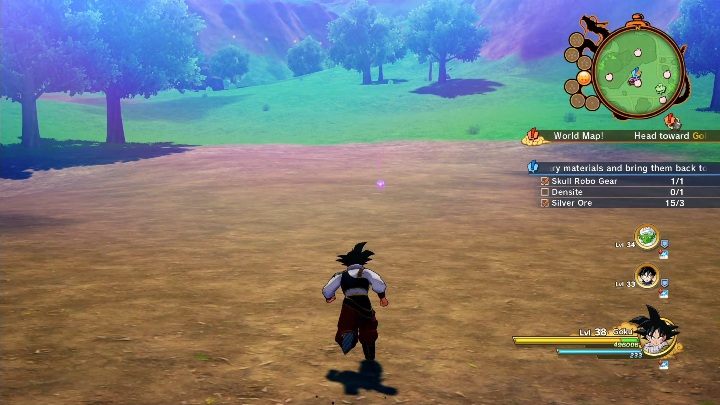 W drugiej lokacji oznaczonej na mapie znajdziesz Densite - Wyluzowany geniusz | Dragon Ball Z Kakarot - misja poboczna - Dragon Ball Z Kakarot - poradnik do gry