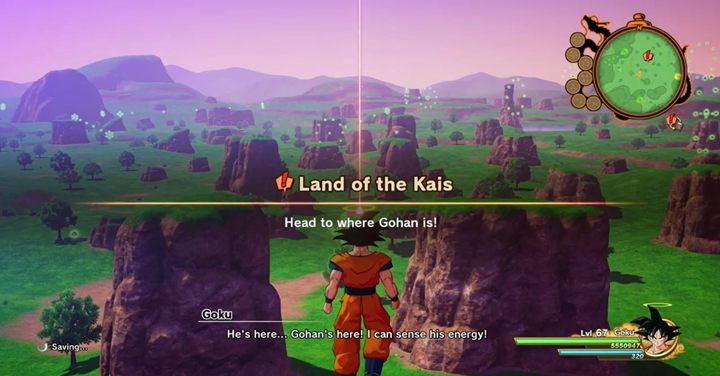 Po wstawkach leć do Gohana i sprawdź jak sobie radzi, a odcinek dobiegnie do końca - Odcinek 4 | Solucja DBZ Kakarot | Odrodzenie okrutnego Buu - Dragon Ball Z Kakarot - poradnik do gry