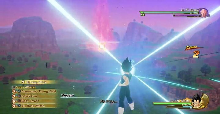 Po wstawce, ponownie walczysz jako Vegeta z Kid Buu (77 poziom) - Odcinek 8 | Solucja DBZ Kakarot | Odrodzenie okrutnego Buu - Dragon Ball Z Kakarot - poradnik do gry