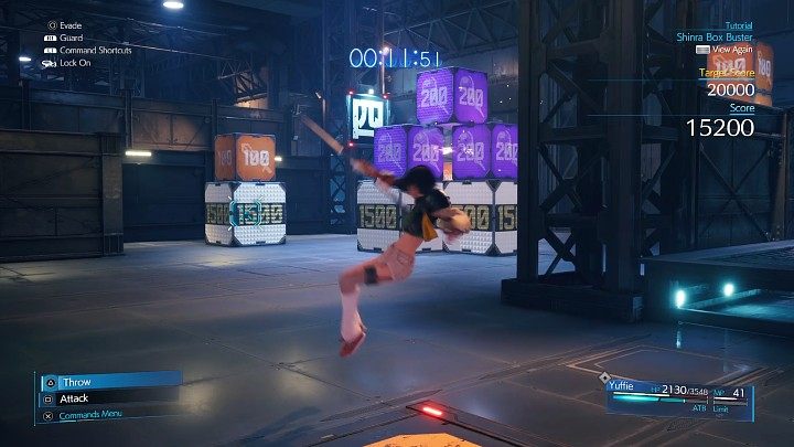 Punkty w grze Shinra Box Buster zdobywacie za rozbijanie skrzynek, a te mają swoje podatności i odporności, dlatego warto wiedzieć, jakie techniki stosować w przypadku poszczególnych skrzynek - Final Fantasy VII Remake Intermission: Shinra Box Buster - zasady, nagrody - Final Fantasy VII Remake - poradnik do gry