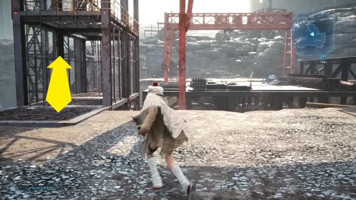 W końcu dotrzecie do przepaści, której nie będziecie mogli przeskoczyć - Final Fantasy VII Remake Intermission: First Challenge - solucja, opis przejścia - Final Fantasy VII Remake - poradnik do gry